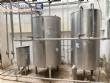 Tanques em a�o inox para armazenamento