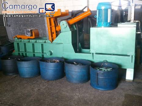 Prensa hidr�ulica reciclagens fardos JBR