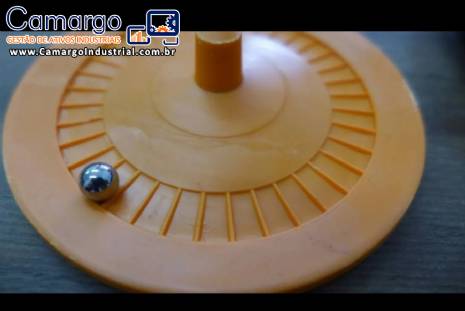 Molde de inje��o para brinquedos roleta 190 x 190 mm