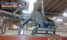 Forno cont�nuo industrial para biscoitos a g�s