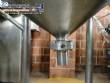 Tanque de transfer�ncia com suporte e rodinhas em inox 20 litros