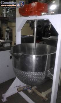 Tacho aberto fixo em a�o inox