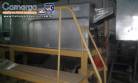 Descascador para batatas continuo industrial em a�o inox