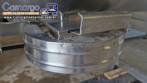 Misturador para p�s ribbon blender em a�o inox 200 L Mecamau