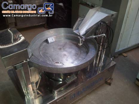 Pesadora vibrat�rio em a�o inox JHM