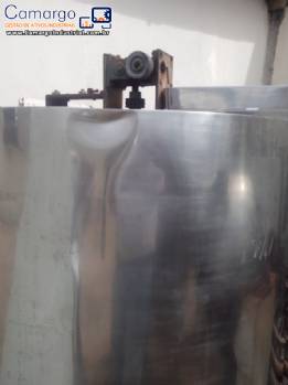 Tanque em a�o inox