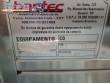 Forno rotativo em inox com carrinho duplo Supremax � g�s