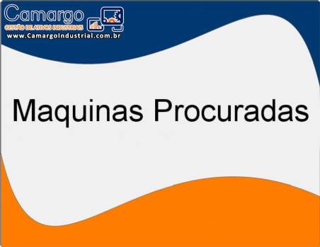 Procura-se: M�quina perfiladora quatro faces para madeira