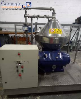 Centr�fuga em inox para produ��o de sucos, cervejas e vinhos  Alfa Laval VNPX
