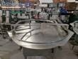 Mesa acumuladora girat�ria em a�o inox Masipack 1200 mm