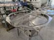Mesa acumuladora girat�ria em a�o inox Masipack 1200 mm