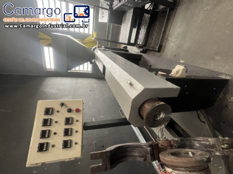 Extrusora para granula��o de pl�sticos com degasagem 60 mm e motor 30 CV