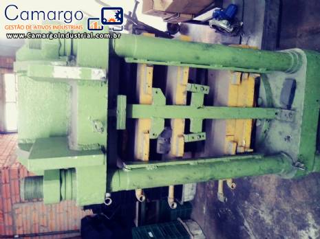 Prensa hidr�ulica para borracha