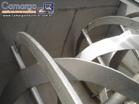 Misturador ribbon blender em a�o inox