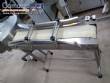 Esteira em a�o inox com 1 metro