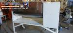 Misturador de p�s 250 L horizontal em a�o inox