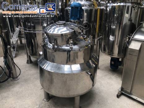 Reator de press�o em inox 250 litros
