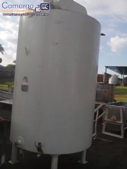 Tanque em a�o carbono de 3.500 litros marca Apema