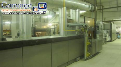 Linha industrial continua para fabrica��o de wafer