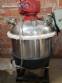 Reator de press�o em a�o inox encamisado 200 litros