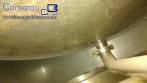 Tanque movel em a�o inox com pallet inox embutido 950 litros