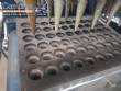 Fabricadora de casquinha de biju sorvetes doces 60 cavidades tipo cone