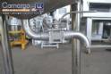 Tanque de armazenamento em a�o inox 850 litros