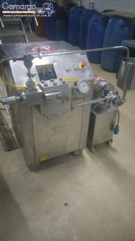 Homogeneizador com bomba de a�o inox