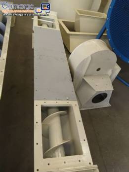 Rosca transportadora para 7,5 m � / h  Bayervento