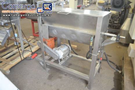 Misturador encamisado a�o inox 100L